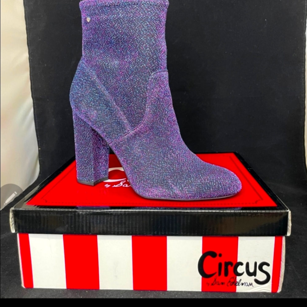 CARINDA BLUE MULTI CIRCUS BY SAM EDELMAN SIZE 10